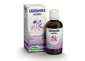 Сабельника настойка